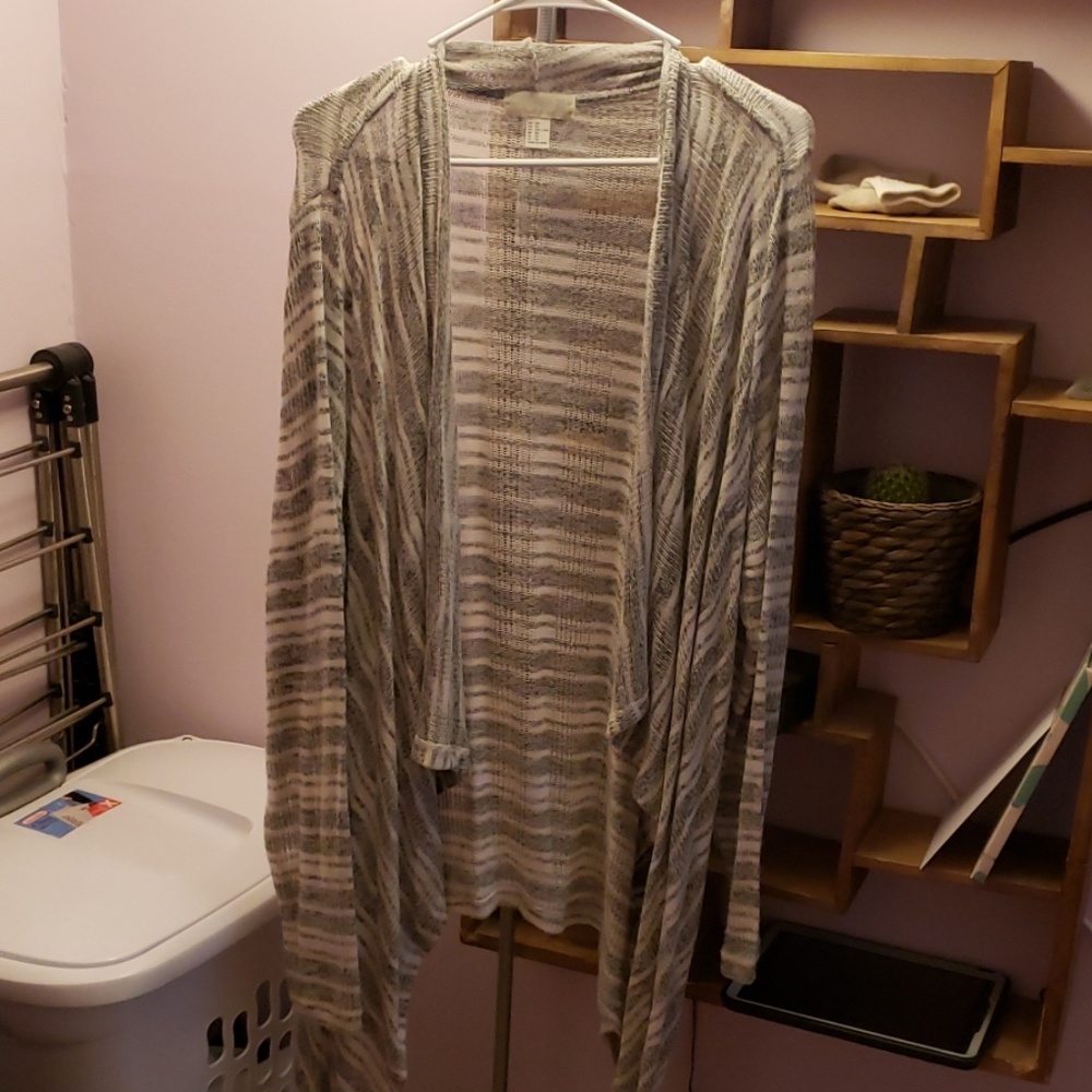 Gray Cardigan